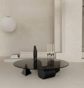 FÓRMA 160 Round Glass Coffee Table - Image 2