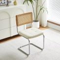 white scandinavian chair