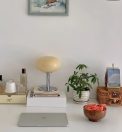 vintage lamp on desk