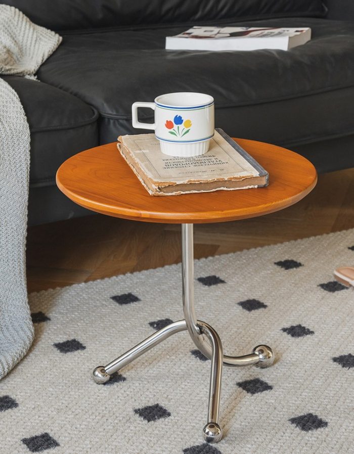 GÄVLE Wooden Side Table - Image 3