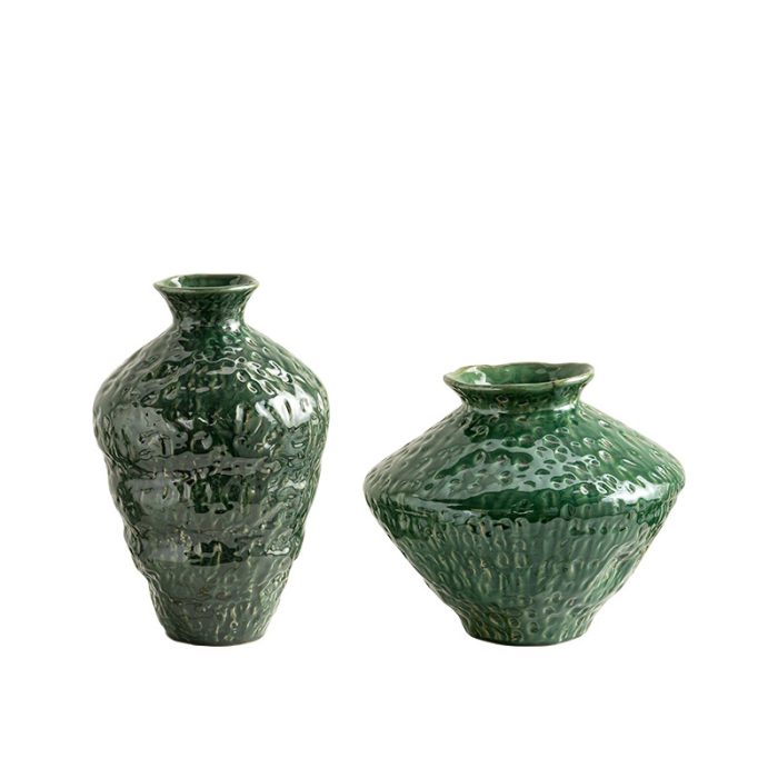 KOJI Green Ceramic Vase - Image 4